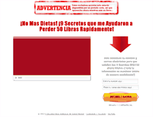 Tablet Screenshot of 9secretos.com